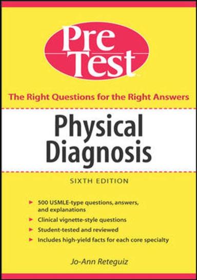 Physical Diagnosis PreTest Self Assessment and Review