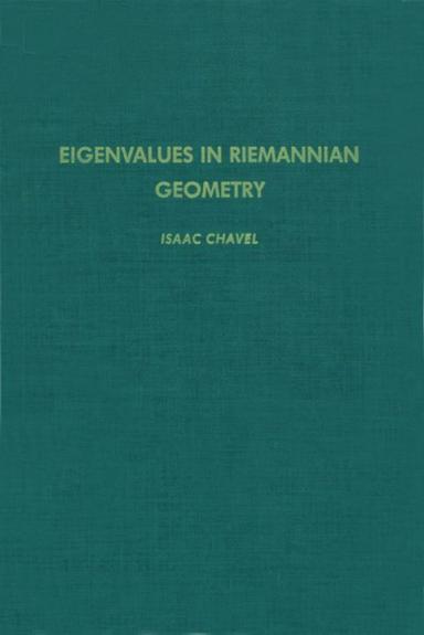 Eigenvalues in Riemannian Geometry