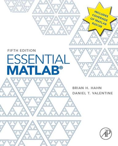Essential MATLAB for Engineers and Scientists