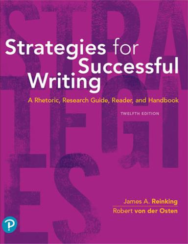 Strategies for Successful Writing