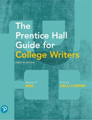 Reid Guide for College Writers, The
