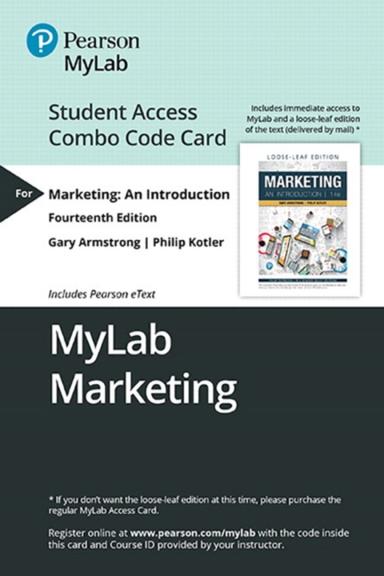 MyLab Marketing with Pearson eText + Print Combo Access Code for Marketing