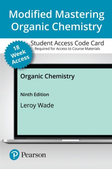 Mastering Chemistry with Pearson eText Access Code (18 Weeks) for Organic Chemistry