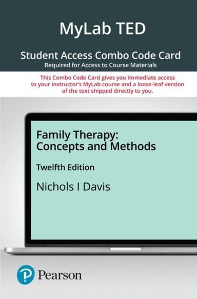 MyLab Helping Professions with Pearson eText + Print Combo Access Code for Family Therapy