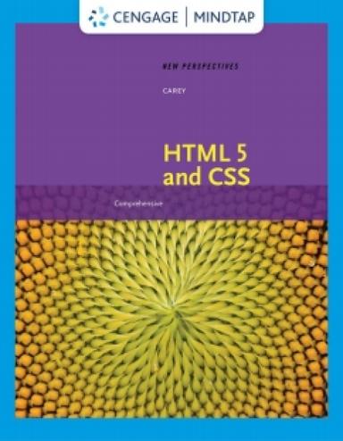 MindTap for Carey's New Perspectives HTML 5 and CSS: Comprehensive