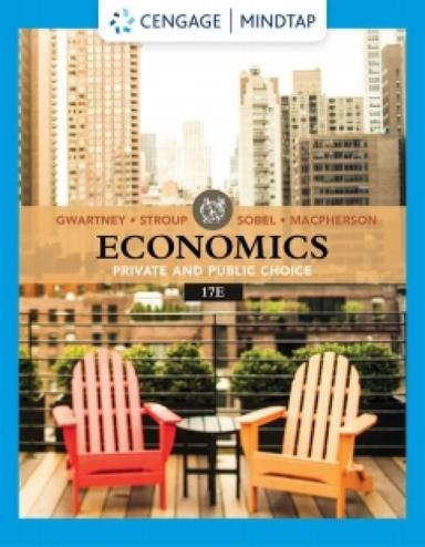 MindTap for Gwartney/Stroup/Sobel/Macpherson's Economics: Private and Public Choice