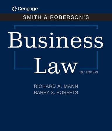 Smith & Roberson's Business Law