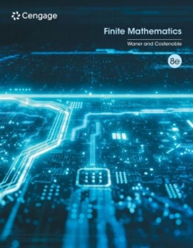 WebAssign for Waner/Costenoble's Finite Mathematics, Single-Term Instant Access