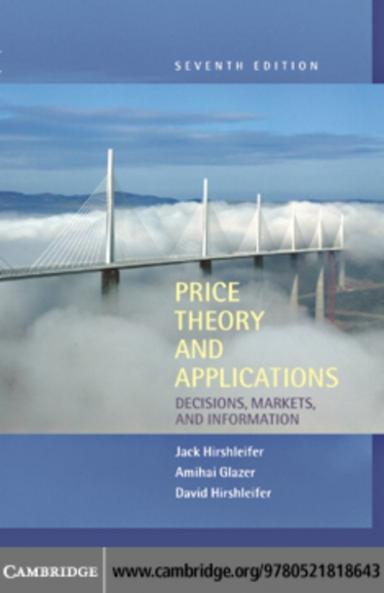 Price Theory and Applications