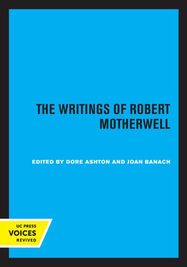 The Writings of Robert Motherwell