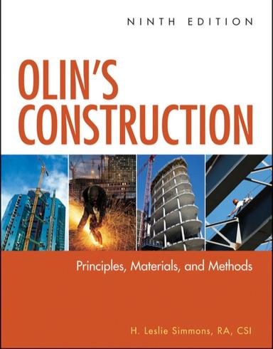 Olin's Construction: Principles, Materials, and Methods