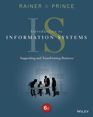 Introduction to Information Systems
