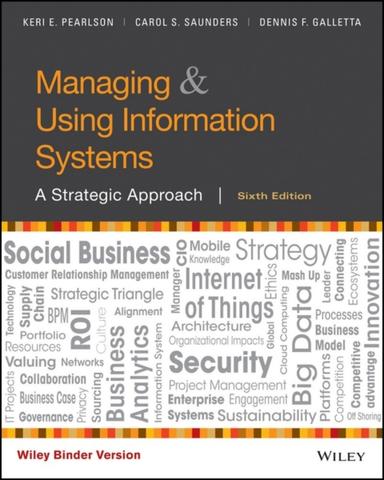 Managing & Using Information Systems