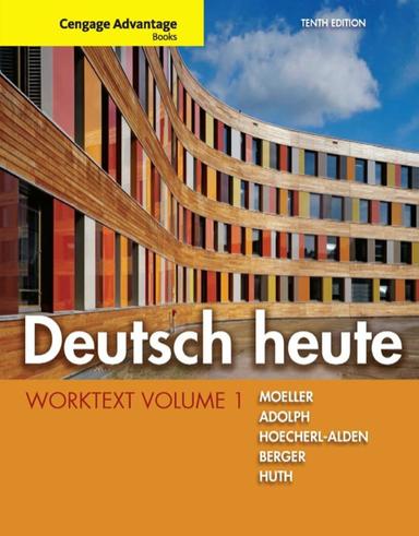 Deutsch heute Worktext, Volume 1