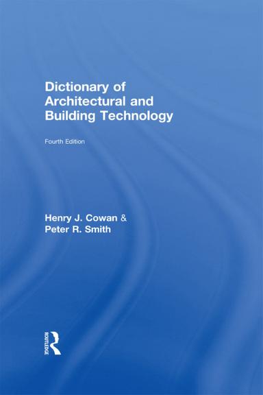 Dictionary of Architectural and Building Technology