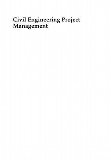 Civil Engineering Project Management