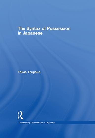 The Syntax of Possession in Japanese