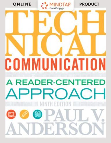 MindTap English for Anderson's Technical Communication