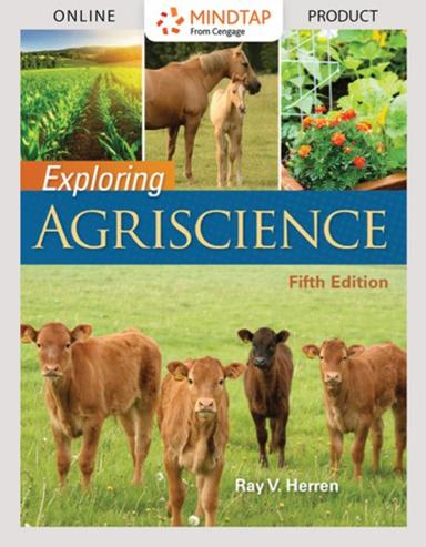 MindTap Agriscience for Herren's Exploring Agriscience, 5th Edition, [Instant Access], 2 terms (12 months)