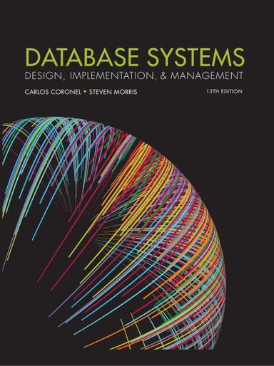 Database Systems: Design, Implementation, & Management
