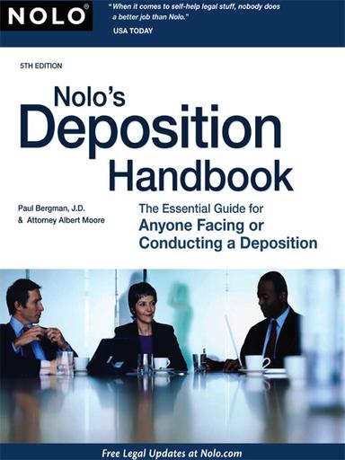 Nolo's Deposition Handbook