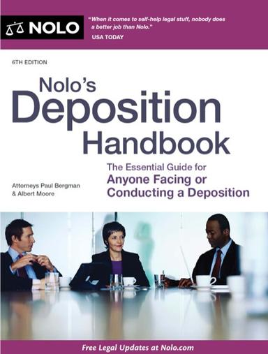 Nolo's Deposition Handbook