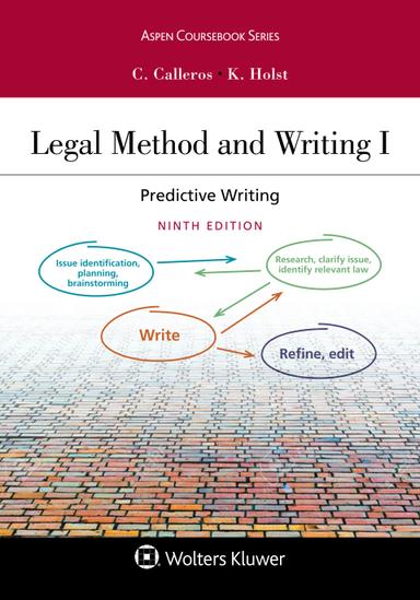 Legal Method and Writing