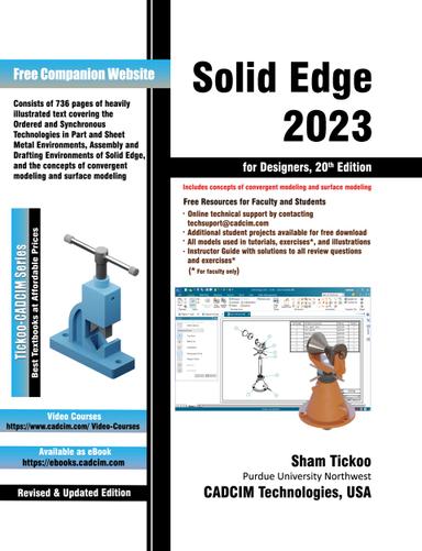 Solid Edge 2023 for Designers, 20th Edition