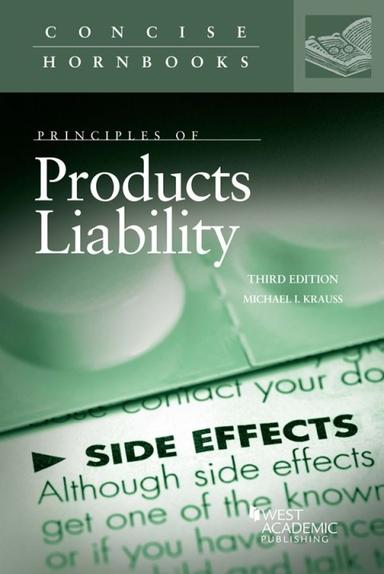 Krauss's Principles of Products Liability