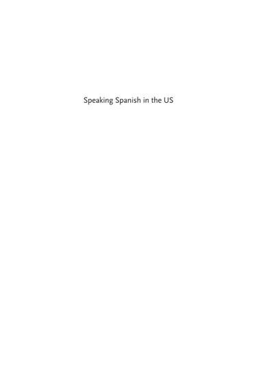 Speaking Spanish in the US