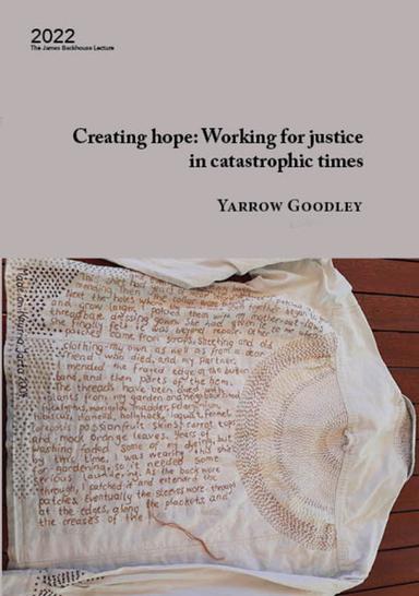 Creating Hope: Working for justice in catastrophic times