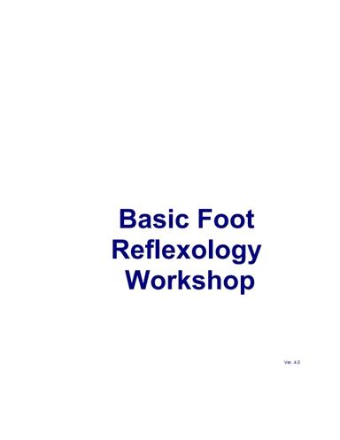 Basic Foot Reflexology Workshop
