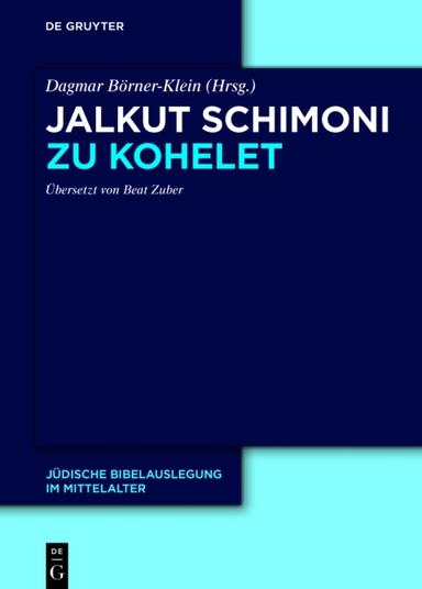 Jalkut Schimoni zu Kohelet