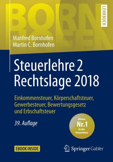 Steuerlehre 2 Rechtslage 2018