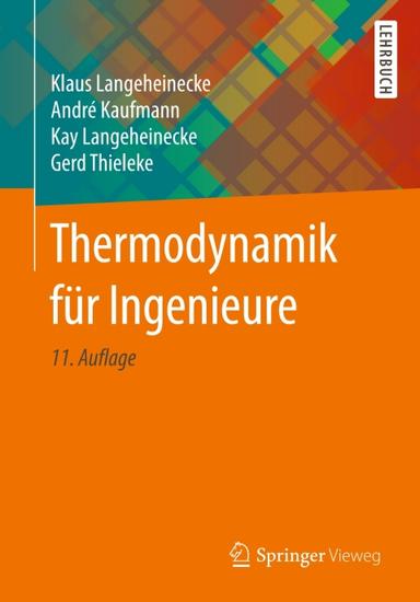 Thermodynamik für Ingenieure