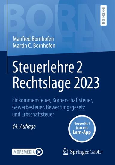 Steuerlehre 2 Rechtslage 2023