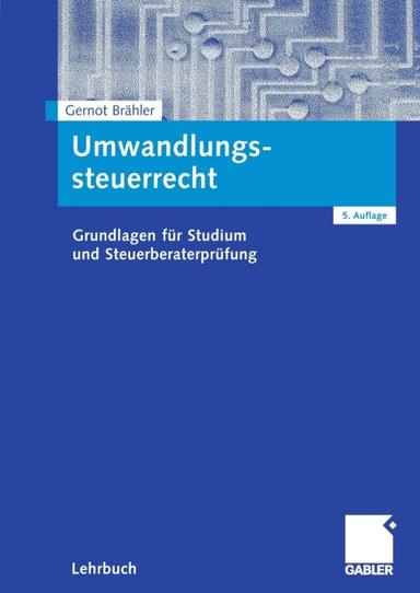 Umwandlungssteuerrecht